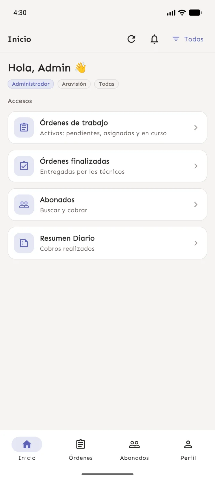 Inicio